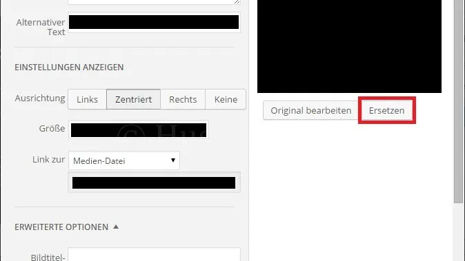 WordPress: Enable Media Replace