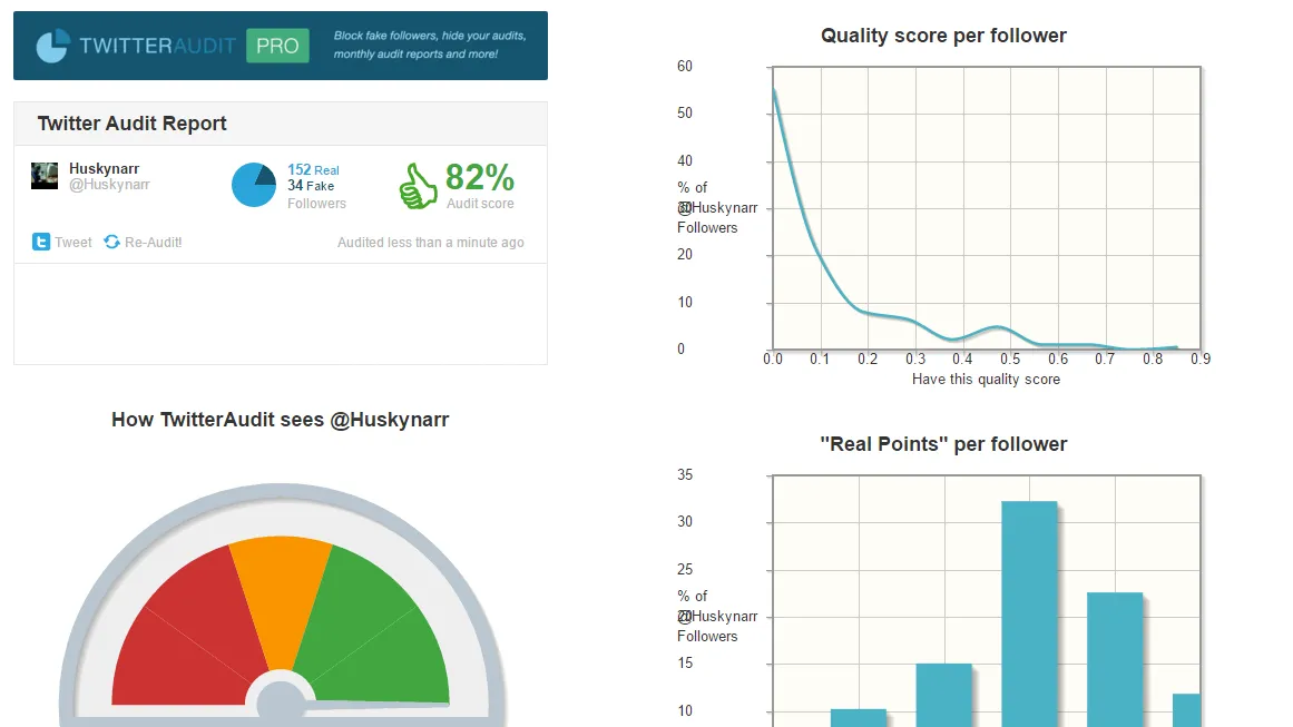 Twitteraudit: Fake-Follower bei Twitter erkennen