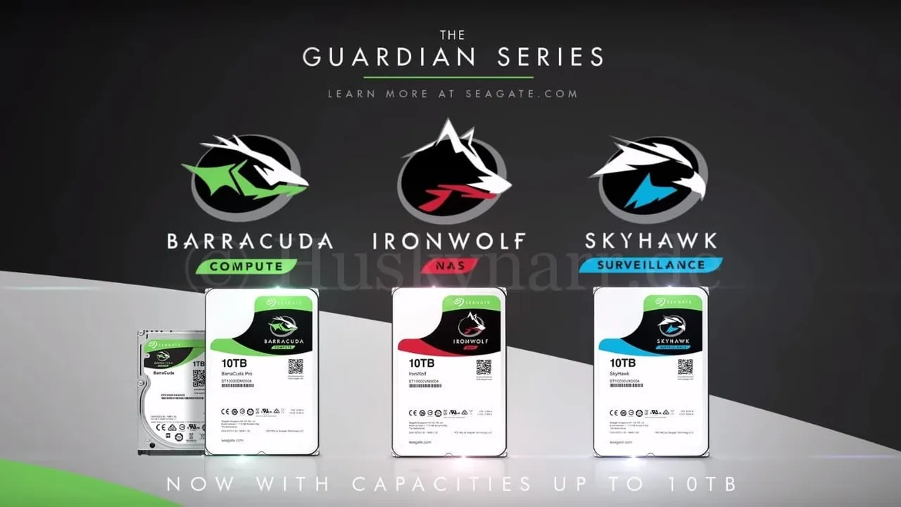 Seagate IronWolf SkyHawk Barracuda