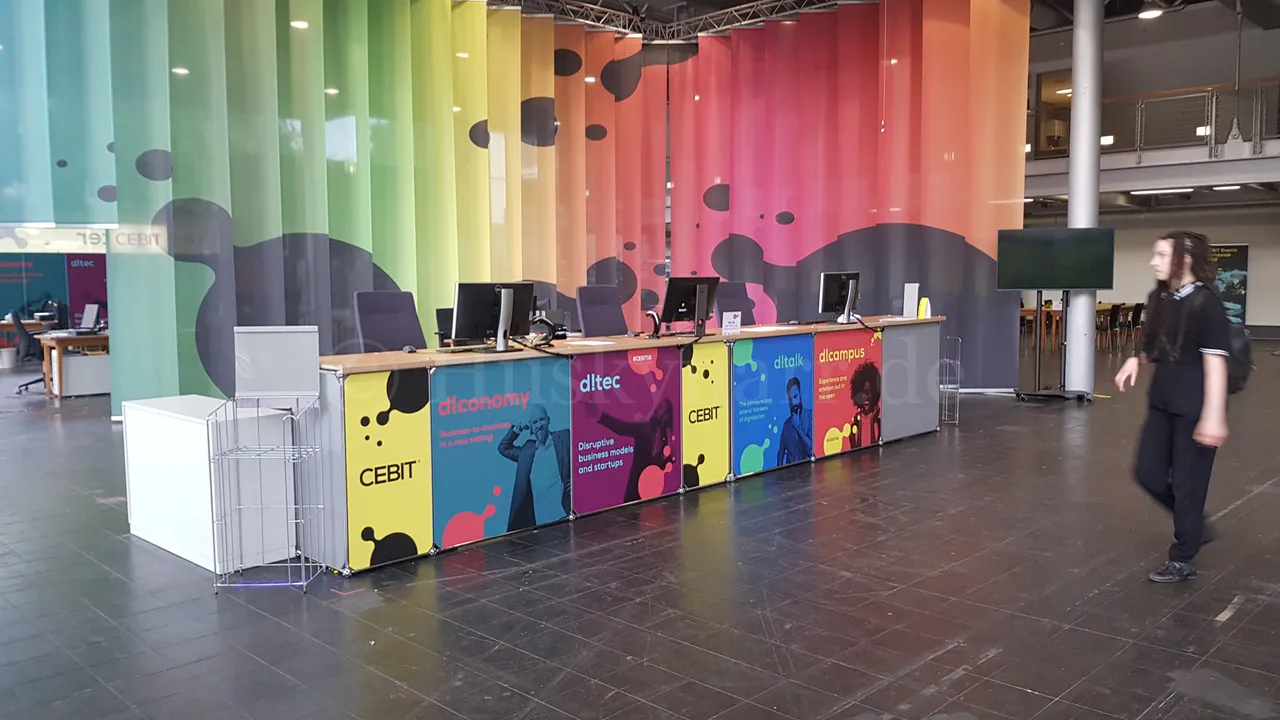 CeBIT 18: Die neue Presse Lounge – Pressezentrum für Hipster