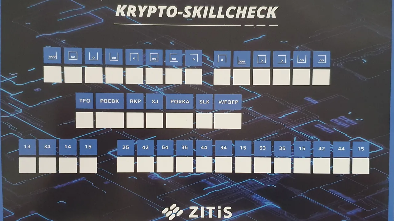 Gamescom 2019 - Zitis - Krypto Challenge