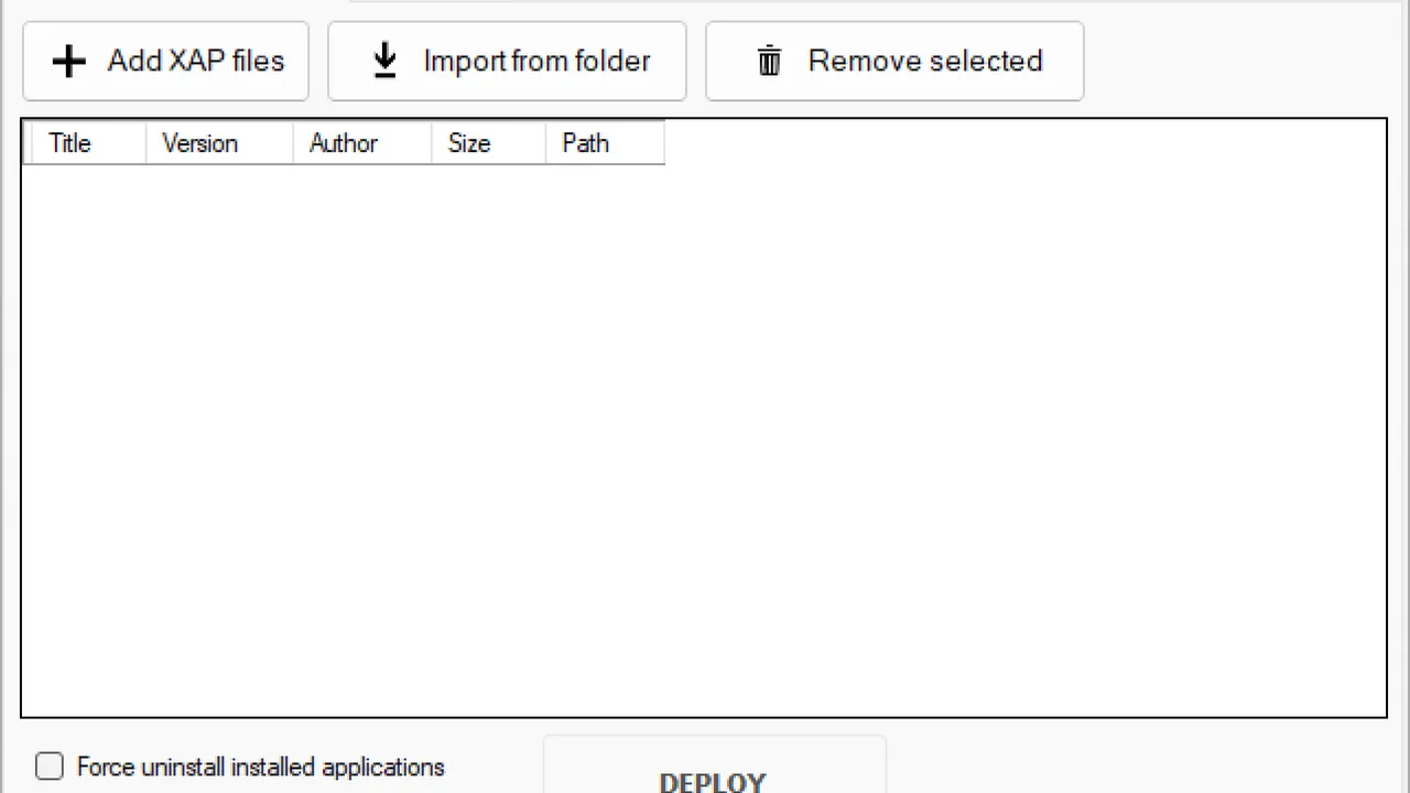 pv xap deployer