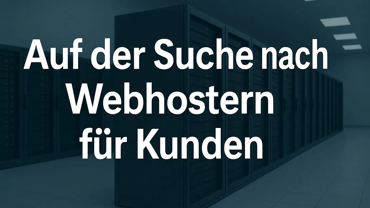Auf der Suche nach Webhostern für Kunden – Zwischen Fragmentierung und zentralisierten Lösungen