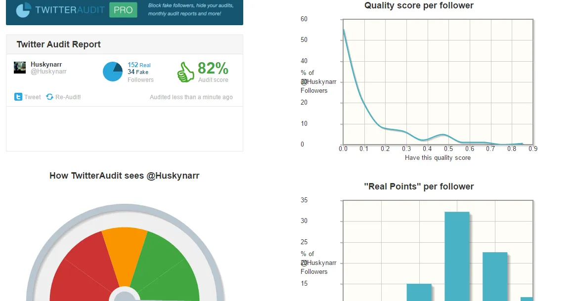 Twitteraudit: Fake-Follower bei Twitter erkennen
