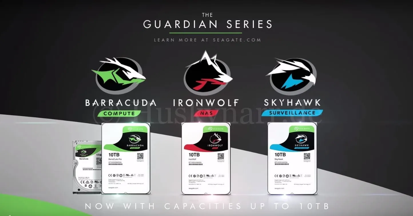 Seagate IronWolf SkyHawk Barracuda