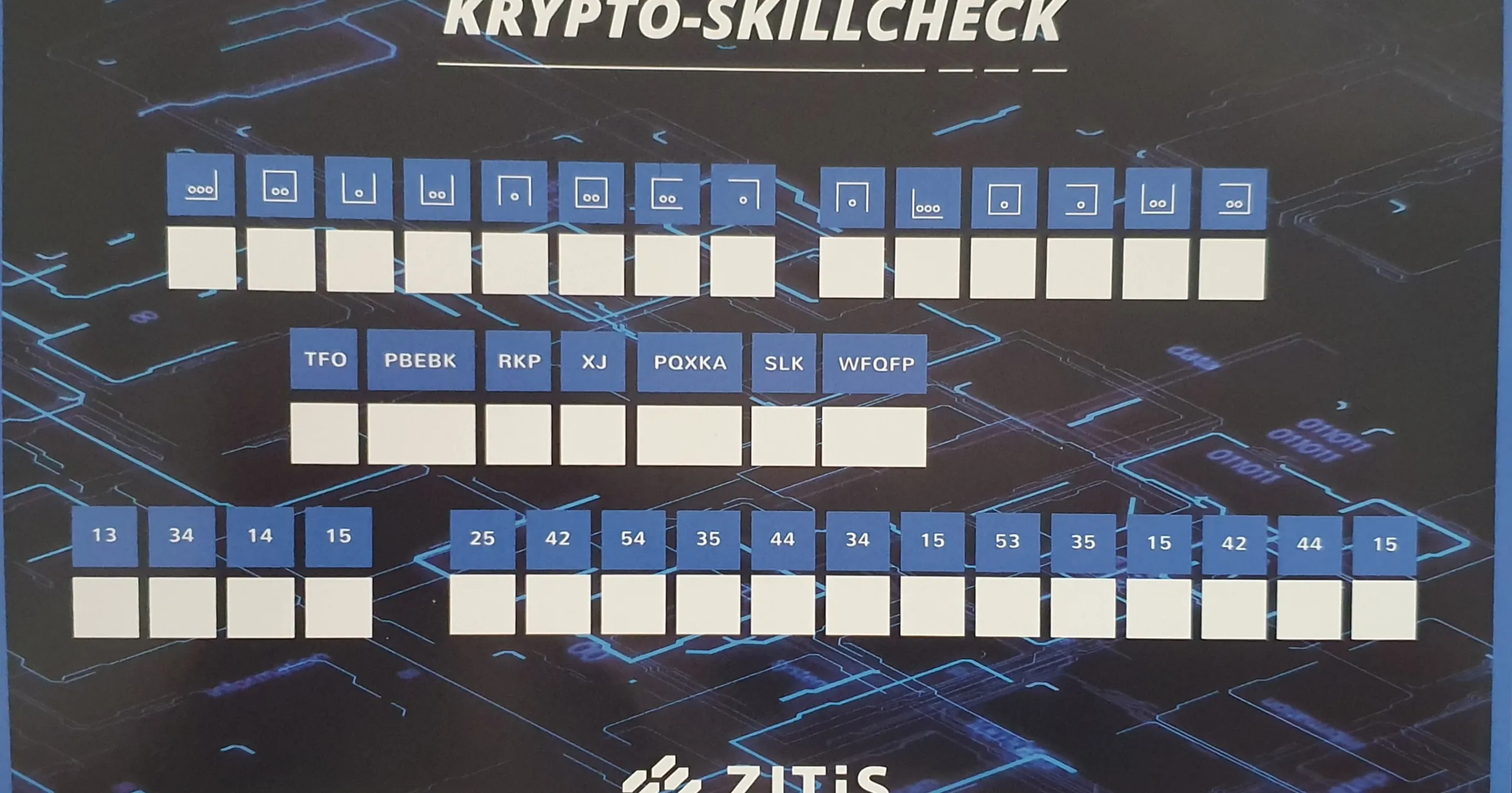 Gamescom 2019 - Zitis - Krypto Challenge