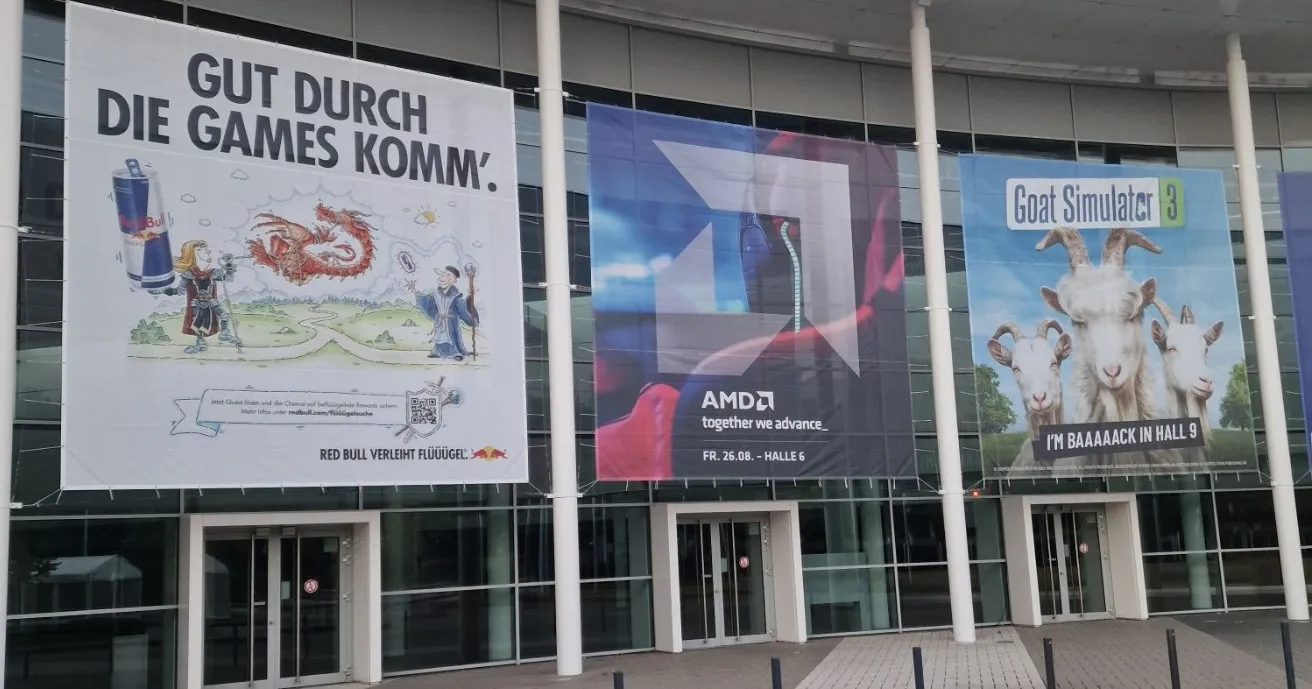 Gamescom 2022 - Koelnmesse - Eingang