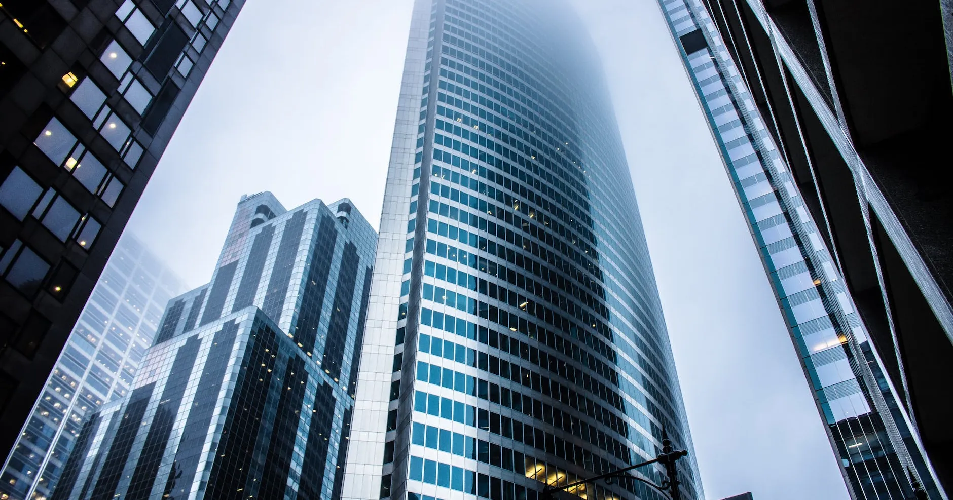 gray high rise buildings