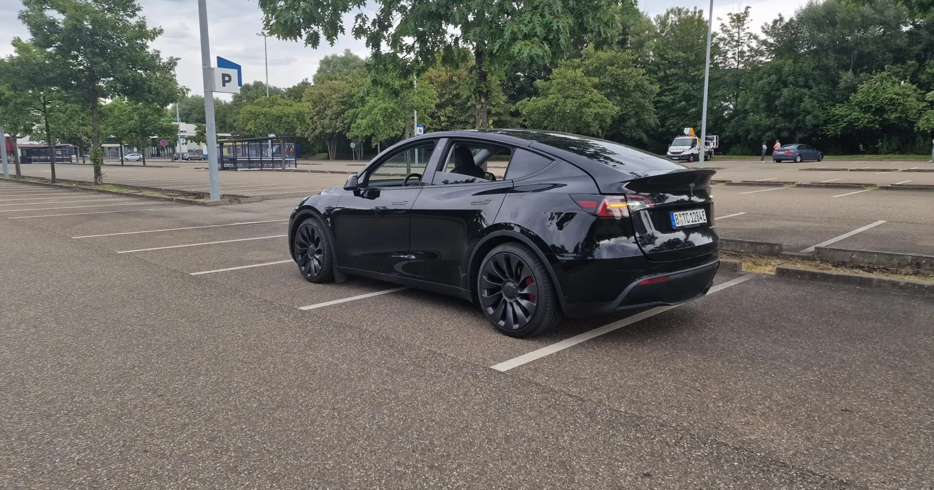 Tesla Model Y - Testfahrt