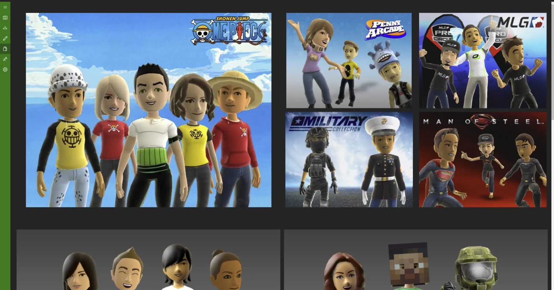Xbox Original Avatar - App Übersicht