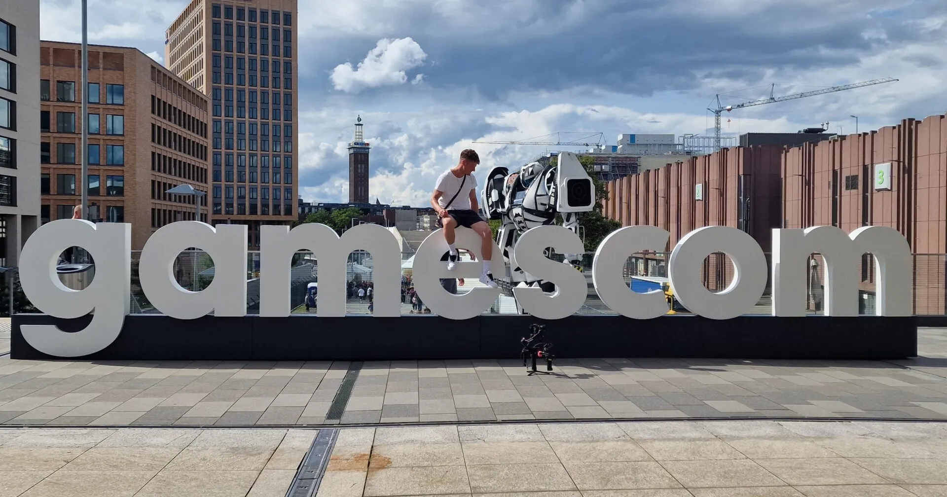 gamescom Logo 2023 beim Schluss der Messe
