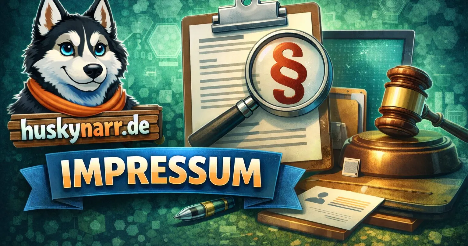 Huskynarr.de Impressum - Bild: ChatGPT