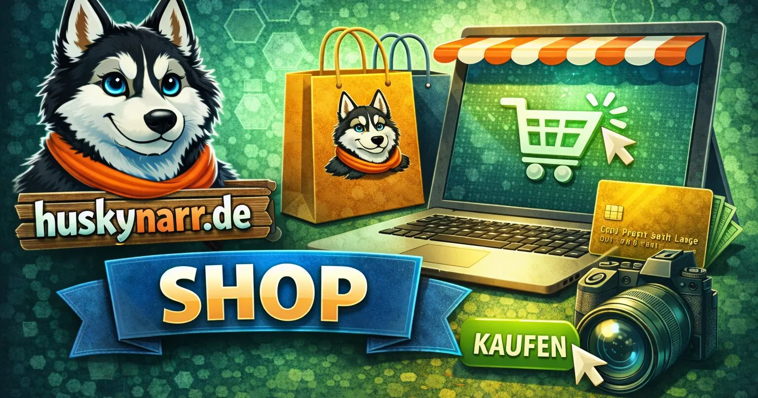 Huskynarr.de - Mein Shop - Bild: ChatGPT