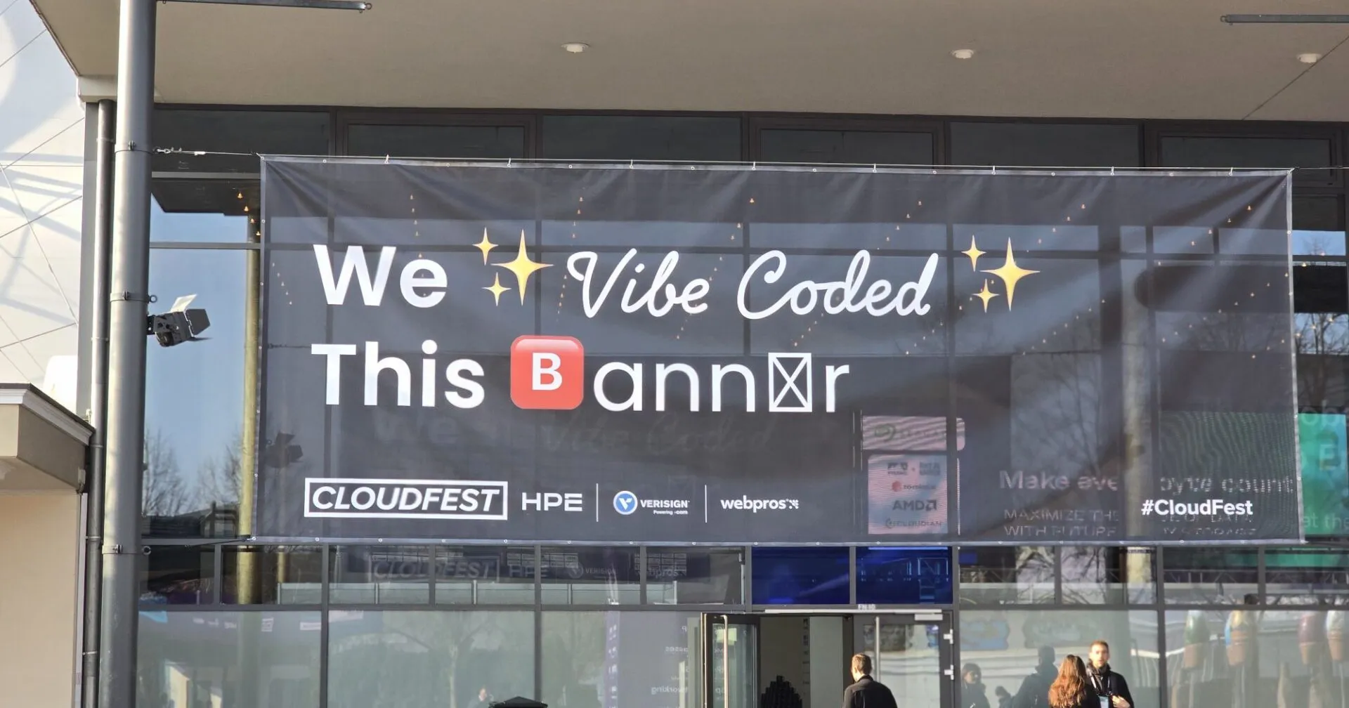Das KI Vibe Coded Plakat - Satirisch gemeint und schon im letzten Jahr ein Hingucker - Bild: Huskynarr