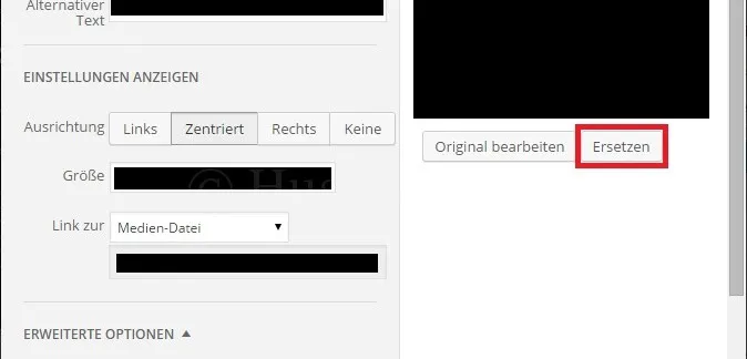 WordPress: Enable Media Replace