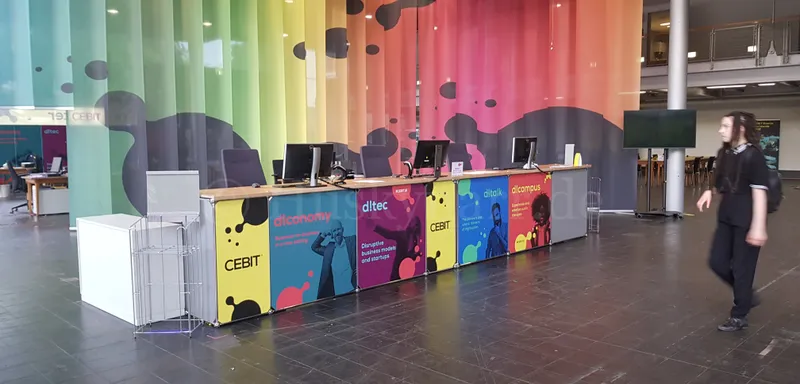 CeBIT 18: Die neue Presse Lounge – Pressezentrum für Hipster