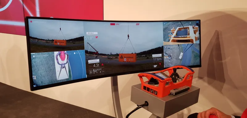Vodafone PK CeBIT 2018 - Remote Kran Steuerung