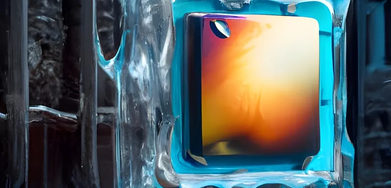 Ice on CPU - DALL-E - Nightcafe