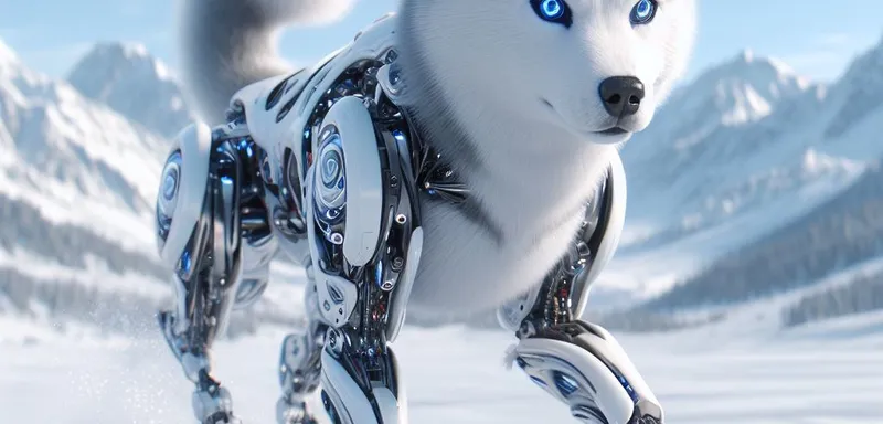 Robodog Compare - Husky - Cyberdog - DALL-E3