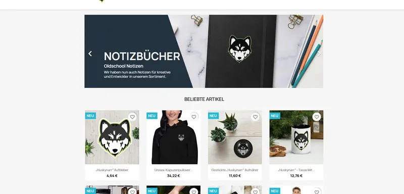 Huskynarr - Merchandise Shop - Quelle:Huskynarr.shop