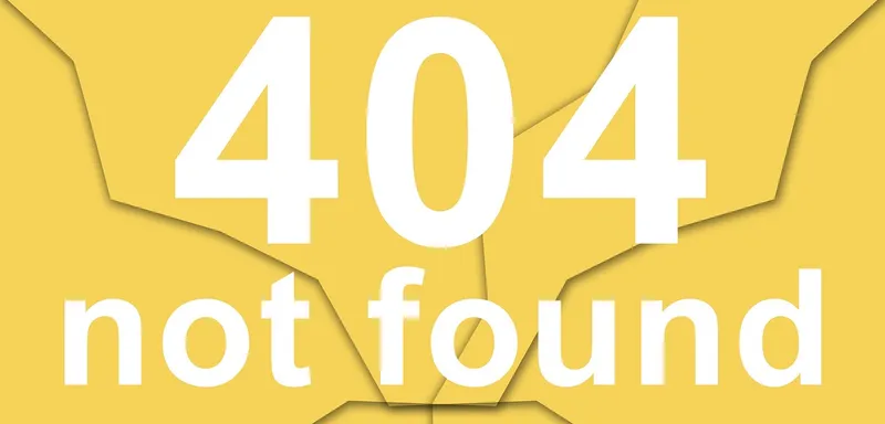 404 Not Found - Bild: Pixabay