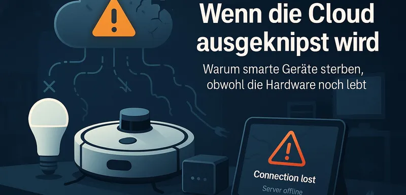 Cloud Abschaltungen machen Geräte Dumm - Visualisierung durch ChatGPT
