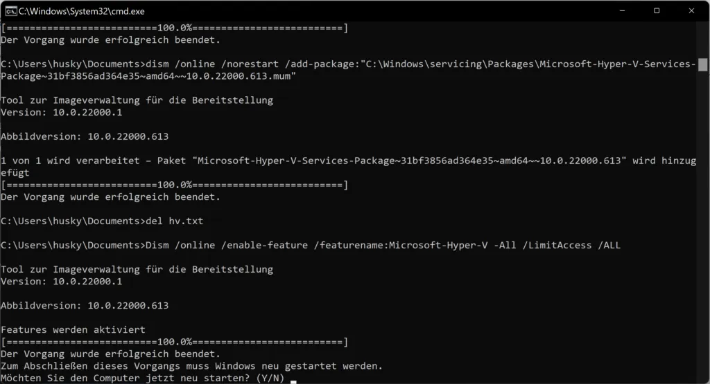 Hyper-V Installation
